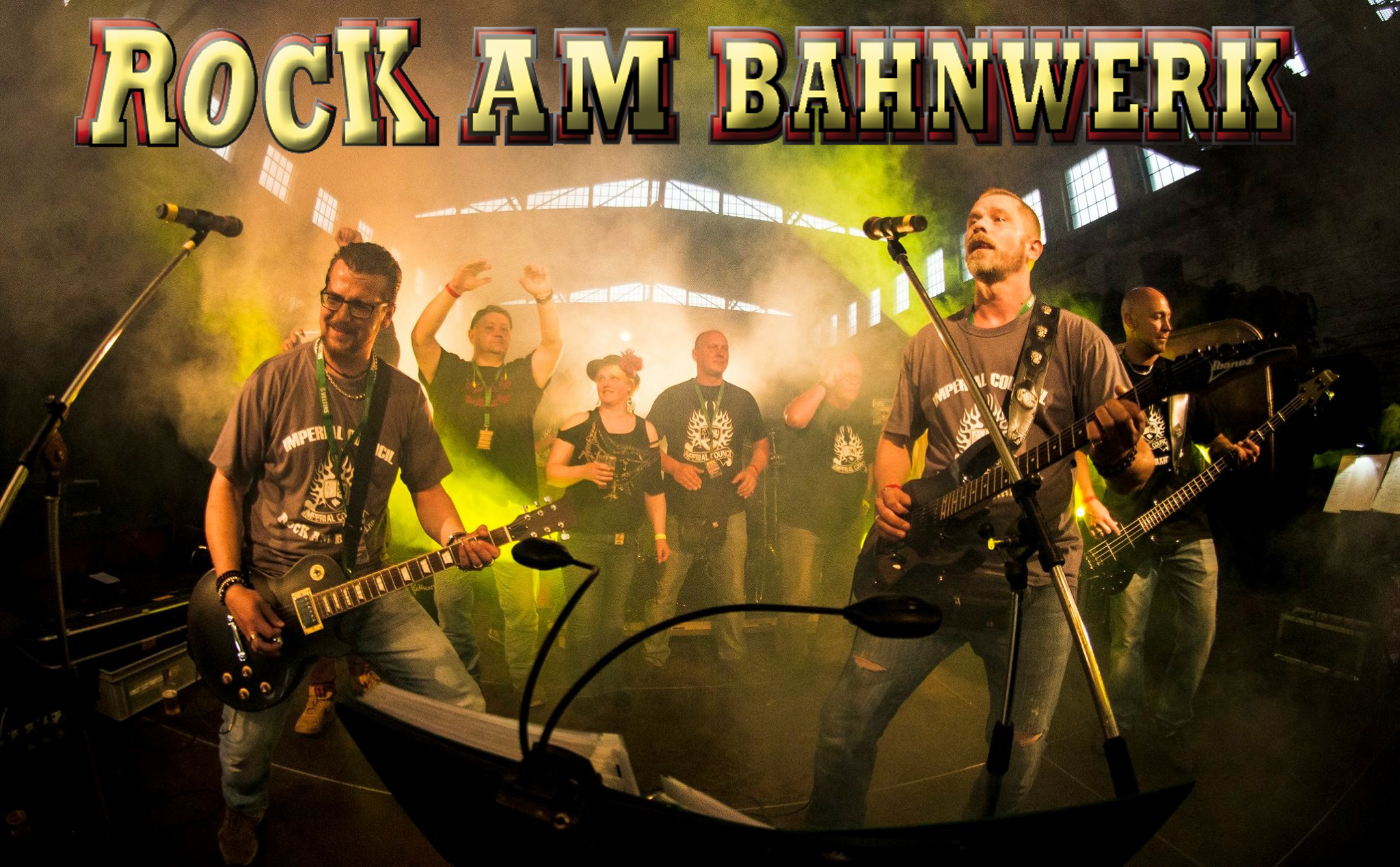 ImperialCouncil beim Rock am Bahnwerk