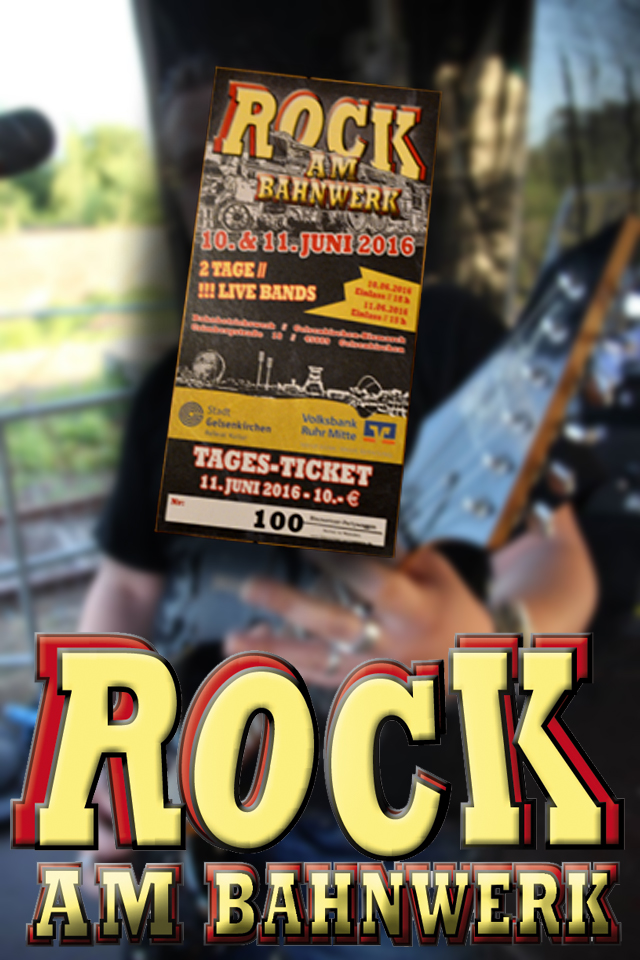 Tickets für's Rock am Bahnwerk